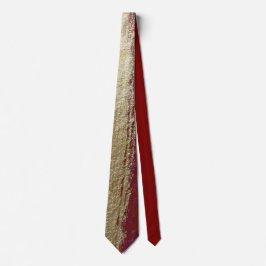 Elegant Gold Accent Tie / Elegante Krawatte Stropdas