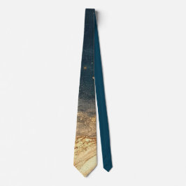 Elegant Gold Accent Tie / Elegante Krawatte Stropdas