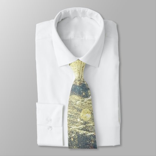 Elegant Gold Accent Tie  Stropdas (Gebonden)