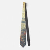 Elegant Gold Accent Tie  Stropdas (Voorkant)