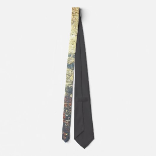 Elegant Gold Accent Tie  Stropdas (Achterkant)