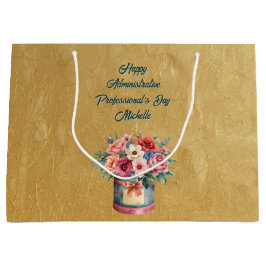 Elegant Gold Administrative Professionals Day Groot Cadeauzakje
