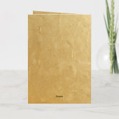 Elegant Gold Administrative Professionals Day Kaart (Achterkant)