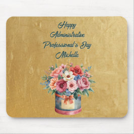 Elegant Gold Administrative Professionals Day Muismat