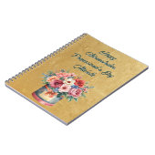 Elegant Gold Administrative Professionals Day Notitieboek (Linkerzijde)