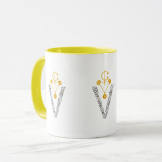 Elegant Gold Amazigh Signe MUG Mok