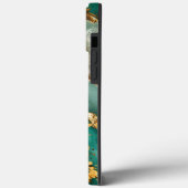 Elegant Gold And Green Marble Case-Mate iPhone Case (Achterkant / Links)