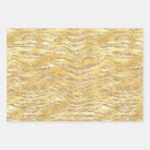 Elegant Gold Animal Print Patronen Inpakpapier Vel (Voorkant 2)