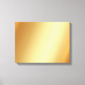 Elegant Gold Background For Your Photo Horizontal Canvas Afdruk (Voorkant)