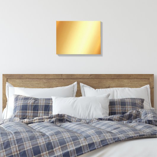 Elegant Gold Background For Your Photo Horizontal Canvas Afdruk (Insitu (Slaapkamer))