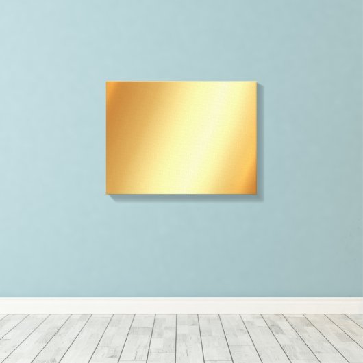 Elegant Gold Background For Your Photo Horizontal Canvas Afdruk (Insitu (Houten vloer))