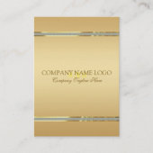 Elegant Gold background, glitter accents 2 Visitekaartje (Voorkant)