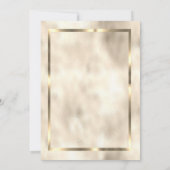 Elegant Gold Balloons Lijst Sweet 16 Kaart (Achterkant)