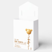 Elegant Gold Bear Balloon Bearly Wait Neutral Bedankdoosjes (Geopend)