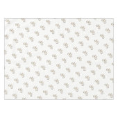 Elegant Gold Bike Pattern fietscyclist Tafelkleed (Voorkant (Horizontaal))