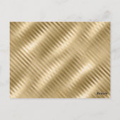 Elegant Gold Black Glitter 50th Birthday Invite Briefkaart (Achterkant)