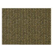 Elegant Gold Black Glitter Chevron Stripes Chic Ta Tafelkleed (Voorkant (Horizontaal))
