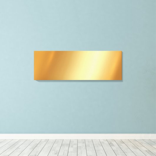 Elegant Gold Blank Background For Your Photo Canvas Afdruk (Insitu (Houten vloer))