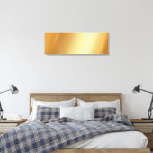 Elegant Gold Blank Background For Your Photo Canvas Afdruk (Insitu (Slaapkamer))