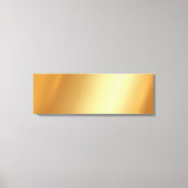 Elegant Gold Blank Background For Your Photo Canvas Afdruk (Voorkant)