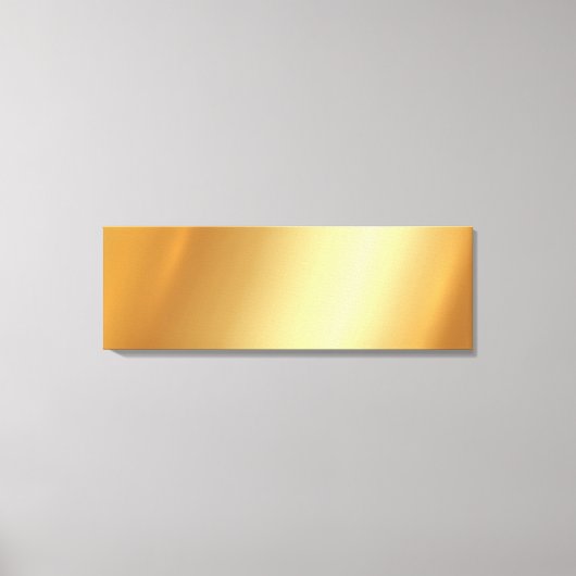 Elegant Gold Blank Background For Your Photo Canvas Afdruk (Voorkant)