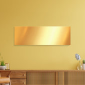 Elegant Gold Blank Background For Your Photo Canvas Afdruk (Insitu (Woonkamer))