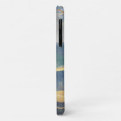 Elegant Gold Blue Landscape Art Case-Mate iPhone Case (Achterkant/links)