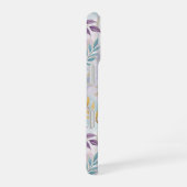 Elegant Gold Botanical Marble Mongram iPhone 16 Hoesje (Rechterkant)