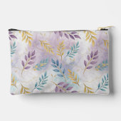 Elegant Gold Botanical Marble Personalized Etui (Achterkant)
