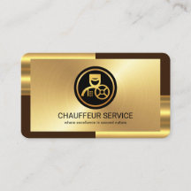 Elegant Gold Bronze Layers Chauffeur