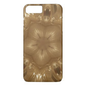 Elegant Gold Brown Kaleidoscoop Star Design Case-Mate iPhone Case (Achterkant)