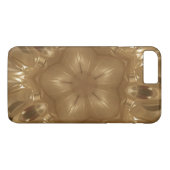 Elegant Gold Brown Kaleidoscoop Star Design Case-Mate iPhone Case (Achterkant (Horizontaal))