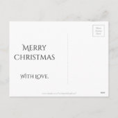 Elegant Gold Brown Kerstmis Kaleidoscoop Star Feestdagenkaart (Achterkant)