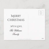 Elegant Gold Brown Kerstmis Kaleidoscoop Star Feestdagenkaart (Achterkant)