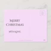 Elegant Gold Brown Kerstmis Kaleidoscoop Star Feestdagenkaart (Achterkant)