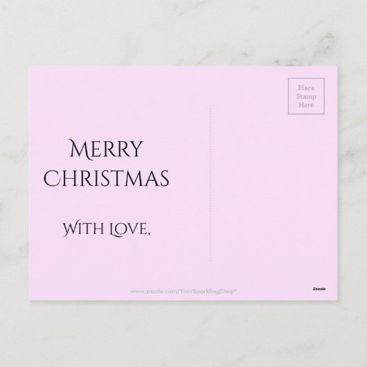 Elegant Gold Brown Kerstmis Kaleidoscoop Star Feestdagenkaart (Achterkant)