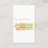 Elegant Gold Brushed | QR Label Scan (Achterkant)