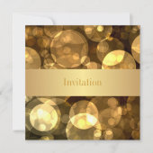 Elegant Gold Bubbles 9 Speciale verjaardag Kaart (Voorkant)