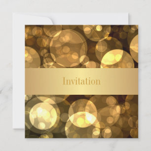 Elegant Gold Bubbles 9 Speciale verjaardag Kaart