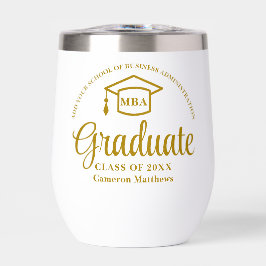 Elegant Gold Business School Afstuderen MBA