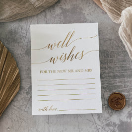 Elegant Gold Calligrafie — Vereist Kaarten