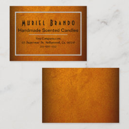 Elegant Gold Candle Company V4 Visitekaartje