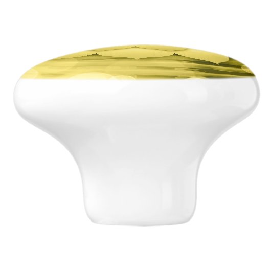 Elegant Gold Chakra Zen Yoga Spirituele Meditation Keramische Knop (Zijkant)