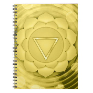 Elegant Gold Chakra Zen Yoga Spirituele Meditation Notitieboek