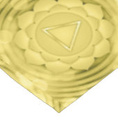 Elegant Gold Chakra Zen Yoga Spirituele Meditation Tafelkleed (Gekanteld)