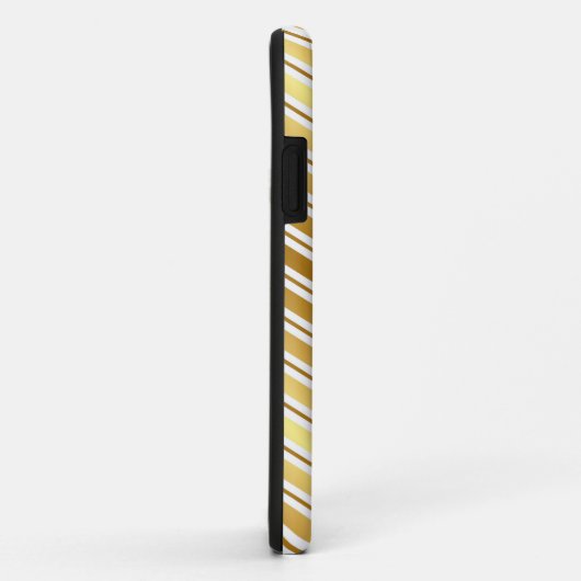 Elegant Gold Chevron Zig Zag iPhone Case (Achterkant/rechts)