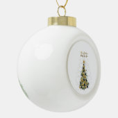 Elegant Gold Christmas tree ornament (Links)