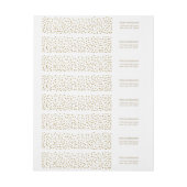 Elegant Gold Confetti (Vel)