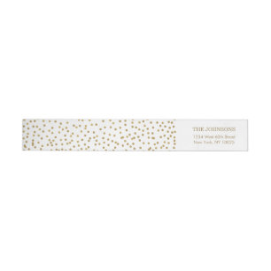 Elegant Gold Confetti