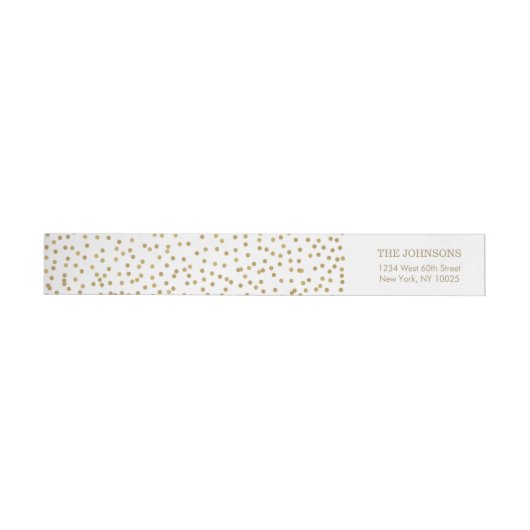 Elegant Gold Confetti (Individueel)